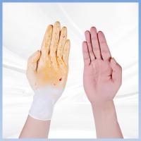 China White Latex Gloves Safe And Sanitary Disposable Latex Gloves For Clean Handling on sale