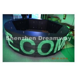 China WIFI control 360° Round led message board , led message display Waterproof Cabinet supplier
