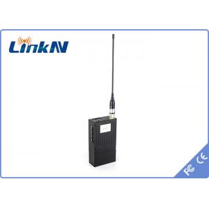 Hidden Video Transmitter Mini Size Rugged Housing COFDM Low Delay H.264 High Security AES256 Encryption