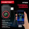 Habotest HT820 portable high-precision rapid-response plug-and-play thermal image camera with a resolution of 256*192, which is superior to that of smart phone thermal image cameras.