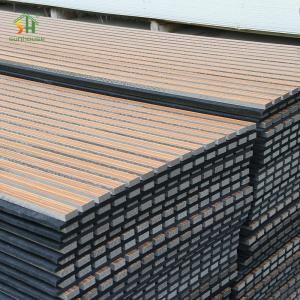 China 4x8ft E0 Grade Acoustic Slat Wall Panel MDF Wood Slat Wall Decorative supplier