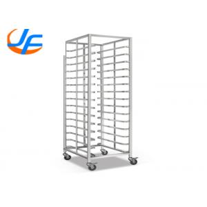 RK Bakeware China Foodservice NSF Stainless Steel Mobile Food Cart GN1/1 Pan Tray Trolley Oven Rack