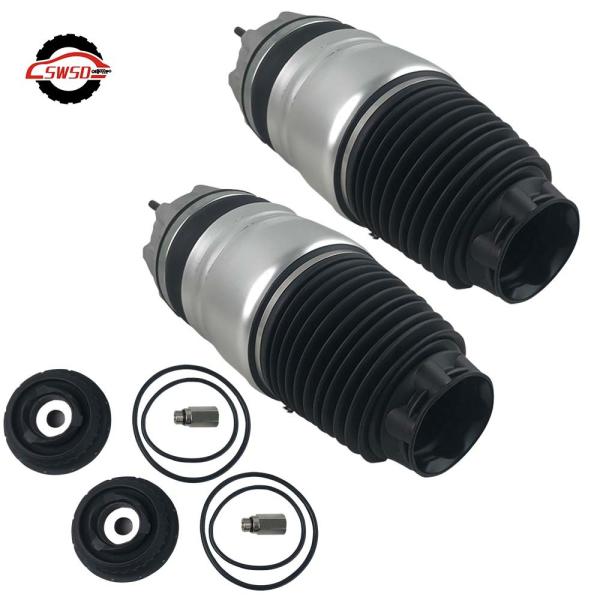 Muelle suspendedor Kit For VW Touareg Porsche Cayenne 7P6616040N 7P6616039N de Front Right y del aire izquierdo
