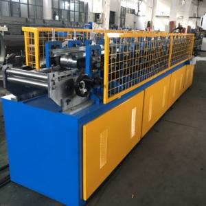 China VCD Fire Air Duct Damper Frame Roll Forming Machine With Punching supplier