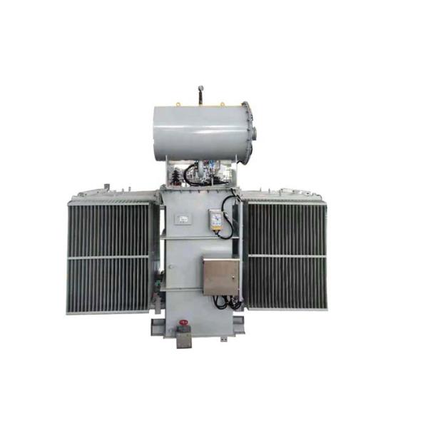 China 35KV 33KVの電源変圧器、浸るオイル3は二重巻上げの銅材料を段階的に行ないます supplier