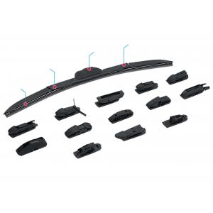 Natural Rubber Multifunctional Auto Windshield Wiper 17" 425mm