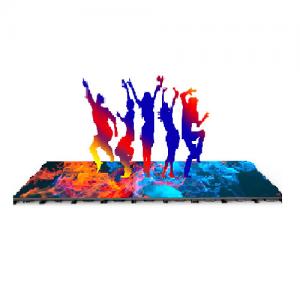 P4.8 Full Color Dance Floor LED Display indoor outdoor for Live Show