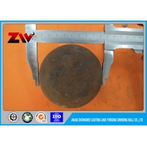 China High Hardness HRC 60-68 hot rolling steel balls for mining / Power Plant supplier