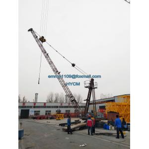 China D3015 Derrick Tower Crane 30mts Luffing Jib 1.5tons Tip Load FOB Price supplier