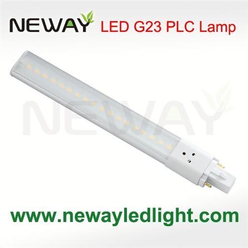 G23 2pin enchufan el bulbo de lámpara del PLC de 5W LED