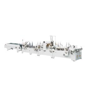 China Caixa servo do controlo do motor que dobra-se colando a máquina, rebitador automático de Gluer do dobrador supplier
