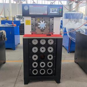 China Large Range Ac Hydraulic Hose Crimping Machine Air Conditioning Hose Crimper supplier