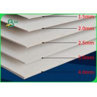 China A4 A3 Laminated Greyboard For Note Pads 1.5mm 2mm Hard Stiffness on sale