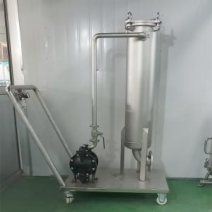 China Food Grade Stainless Steel Membrane Pre Swimming Pool Filter Housing For Purify supplier