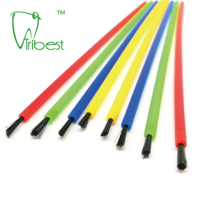 China Polyprophylene en plastique manipulent les applicateurs micro dentaires balayent le fil en nylon supplier