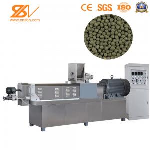 China SLG65 Feed Extruder Machine , Pellet Extruder Machine Production Line Siemens Motor supplier