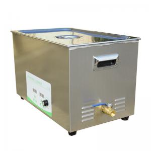 China Fishing Reels Industrial Ultrasonic Cleaning Machine 30 liters 500W Actual Ultrasonic Power supplier