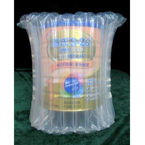Transparent air column bag air cargo bag for packing milk