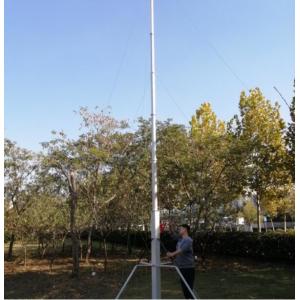 40 Ft Telescopic Antenna Mast TV Survey Station Mast Hand Crank Up Aluminum Telescoping Mast 12m
