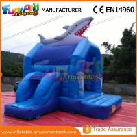 China Hot Dolphin Inflatable Bouncer Slide For playground / inflatable combo bouncers on sale