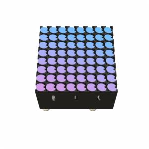 China Pantalla de pantalla de disco magnético de 55 pulgadas para pantalla de publicidad supplier