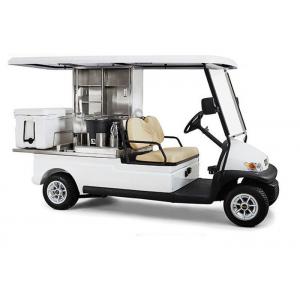China Electric Utility Golf Beverage Cart 48v Battery Power With Ice Box supplier