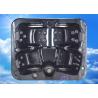 China 220V / 16A acrylic shell whirlpool massage outdoor portable spas hot tubs for 3-4 adults wholesale