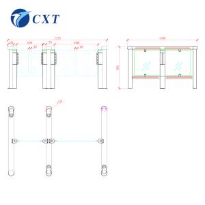 China 人のためのインテリジェント・ムーブメント・デレクター・スピード・ゲート 流量と自動ターンタイルシステム wholesale