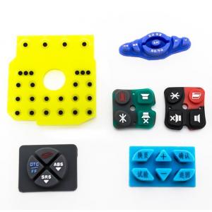 China 90 Shore A Silicone Numeric Keypad For Electronic Equipment supplier