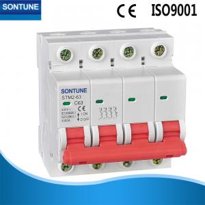 China Safety Miniature MCB Circuit Breaker 4p 6A - 63A MCB With High Durability supplier