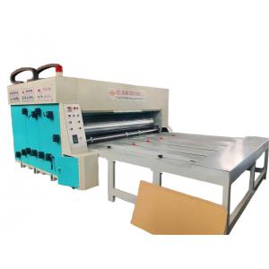 Corrugated Water Ink Carton Flexo Printing Machine 4 Colour