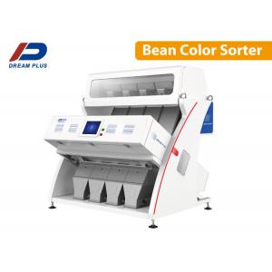 Broad Bean Chromatic Ccd Color Sorter Machine 4 Chute Intelligent Dimming