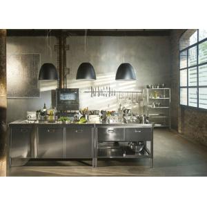 Integration Stainless Steel Commercial Kitchen Cabinets Environmentally Friendly