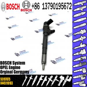 Common Rail Fuel Injector 0445110183 FOR Bosch OPEL FIAT VAUXHALL 0986435102 55197124 55197875