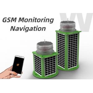 GSM Monitoring Solar Buoy Lights 10nm Visibility Integrated Construction