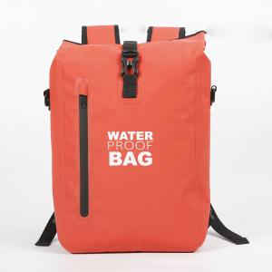 Custom 20L Waterproof Dry Bag Backpack For Fishing Hiking Floating