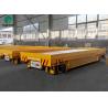 China 35T Transfer Electric Conducting Rail Self Propelling Flat Trolley wholesale