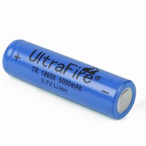 New UltraFire TR 18650 5000mAh 3.7V rechargeable Li-ion battery