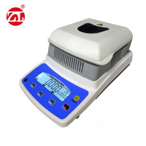 China Halogen Light Heating Digital Moisture Meter , Gauge Rice LCD Density Testing Equipment supplier