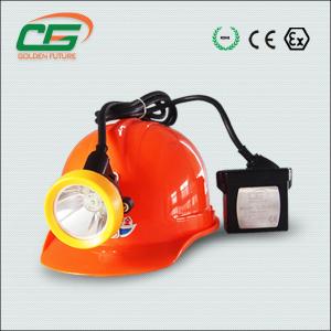 Bright Industrial Lighting Fixture , Rechargeable Led Safety Miner Cap Lamp