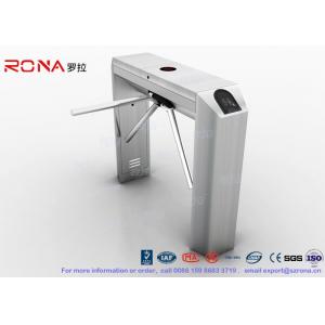 China RS485 Access Control Tripod Turnstile Gate , 304 SS Waist Height Turnstile Durable supplier