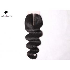 Natural Black Brazilian Hair Virgin Human Body Wave Hair Brazilian Hair Closure