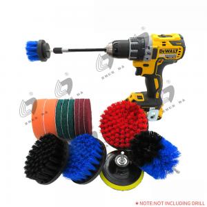 China 15pcs Electric Drill Brush Set 550g All Purpose Power Scrubber Cleaning Kit wholesale