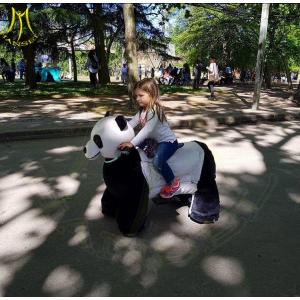 Hansel children fun birthday party games plush toy kid rides on animals