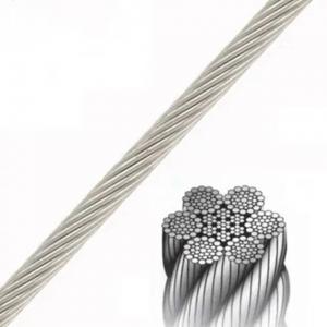 7x7 6x19 FC IWRC 6x36 19x7 Trolleying High Carbon Galvanized Steel Cable for Tower Crane