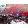 China 15x30M White Marquee Party Tent For Wedding With Galvanized Steel UV Resistant wholesale
