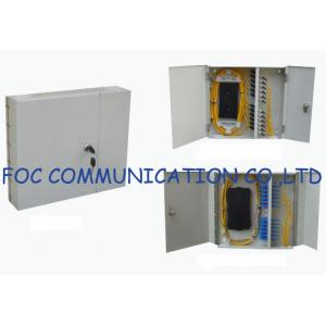 China Cold Steel Wall Mount Fiber Optic Patch Panel  Suitabl For Indoor or Outdoor supplier