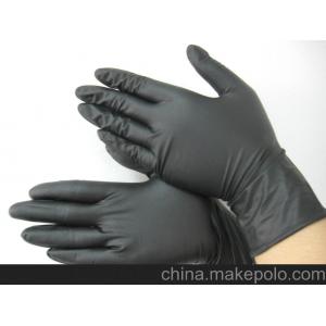 5g Gram Disposable Nitrile Glove Black Nitrile Exam Gloves Electric Work