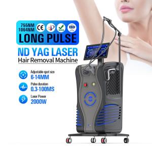 Long Pulse Machine Laser Epilation Alexandrite Hair Removal CE