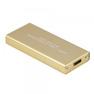 China USB3.1 Type C USB-C To M.2 NGFF 42x22mm SSD HDD Enclosure Case Adapter supplier